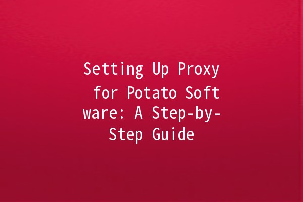 Setting Up Proxy for Potato Software: A Step-by-Step Guide 🥔🔧